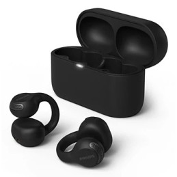 Philips 2000 series TAQ2000BK Casque True Wireless Stereo (TWS) Clip d'oreille, Open-ear Appels Musique Bluetooth Noir