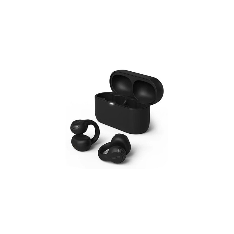 Philips 2000 series TAQ2000BK Casque True Wireless Stereo (TWS) Clip d'oreille, Open-ear Appels Musique Bluetooth Noir
