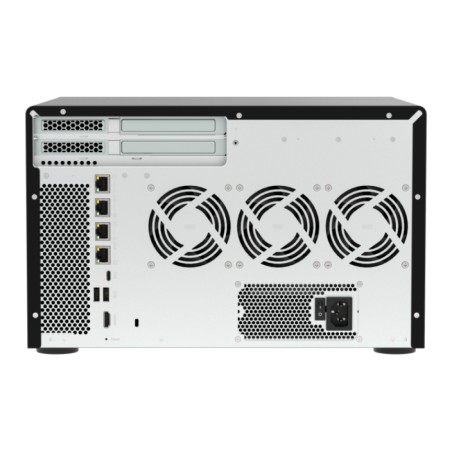 QNAP TVS-H1277AX NAS Tower AMD Ryzen™ 5 16 GB DDR5 QNAP QTS Nero