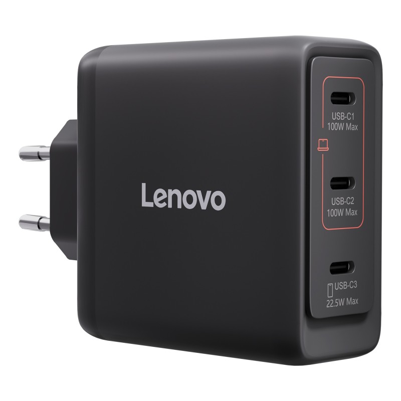 Lenovo 40AW100BEU mobile device charger Universal Black AC Indoor