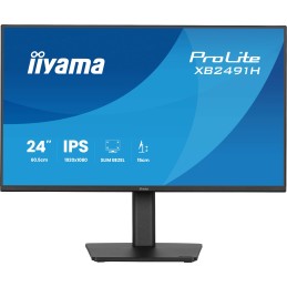 iiyama ProLite XB2491H-B1 pantalla para PC 60,5 cm (23.8") 1920 x 1080 Pixeles Full HD LCD Negro