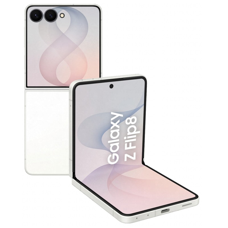 Samsung Galaxy Z Flip8 17,5 cm (6.9") Double SIM 5G USB Type-C 12 Go 256 Go 4300 mAh Crème