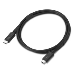 Lenovo 4X91U94411 cable Thunderbolt 1 m 80 Gbit s Negro