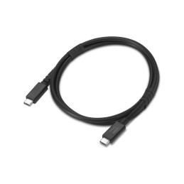 Lenovo 4X91U94413 USB cable USB4 Gen 3x2 39.4" (1 m) USB C 40 Gbit s Black