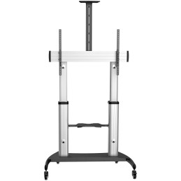 StarTech.com Support Téléviseur Mobile - Chariot Support Télé Robuste Écrans 60-100" 100kg - Support TV Écran Plat sur Pied