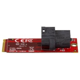 StarTech.com U.2 (SFF-8643) auf M.2 PCI Express 3.0 x4 Adapterkarte für 2,5" U.2 NVMe SSD