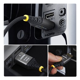 StarTech.com Câble HDMI Haute Vitesse Certifié Premium 3m (10ft), Ultra Flexible, 4K 60Hz 1440p 144Hz avec HDR10 ARC, 18Gbps,