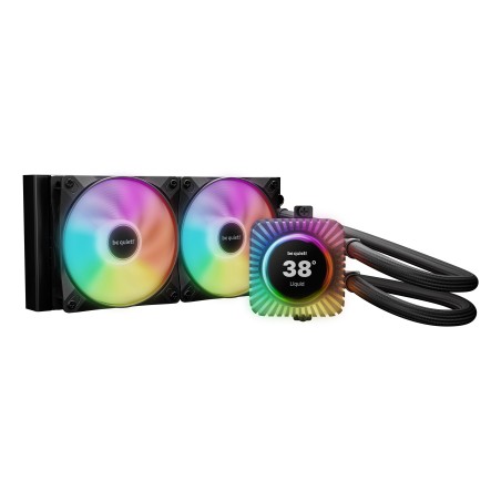 be quiet! LIGHT LOOP IO LCD | 240mm Processor All-in-one liquid cooler 4.72" (12 cm) Black 1 pc(s)