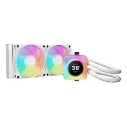 be quiet! LIGHT LOOP IO LCD | 240mm Processor All-in-one liquid cooler 4.72" (12 cm) White 1 pc(s)