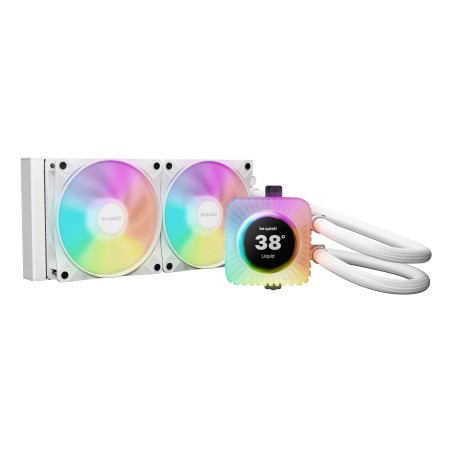 be quiet! Light Loop IO LCD 240 mm Weiß