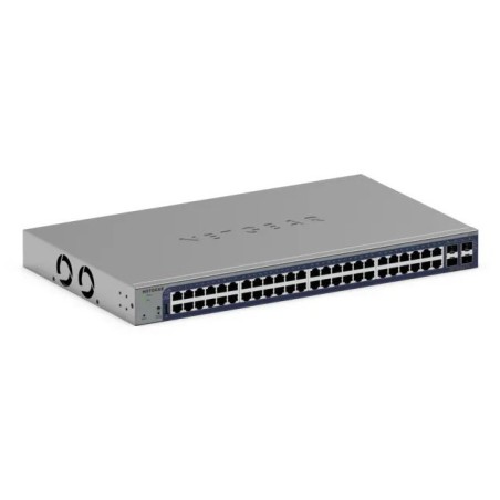 NETGEAR GS752TXUP Géré Gigabit Ethernet (10 100 1000) Connexion Ethernet, supportant l'alimentation via ce port (PoE) 1U Gris