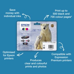 Epson Polar bear C13T26134022 ink cartridge 1 pc(s) Original Standard Yield Magenta