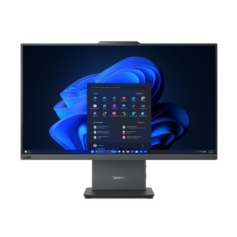 Lenovo ThinkCentre neo 55a 24 Gen 6 AMD Ryzen™ AI 7 350 23.8" 1920 x 1080 pixels All-in-One PC 16 GB DDR5-SDRAM 512 GB SSD