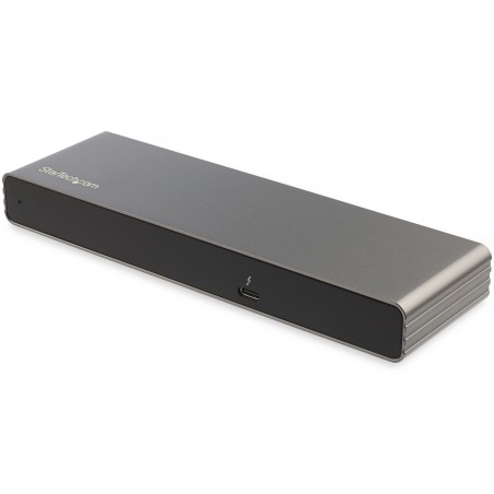 StarTech.com TB3DK2DHVUE laptop dock port replicator Wired Thunderbolt 3 Gray