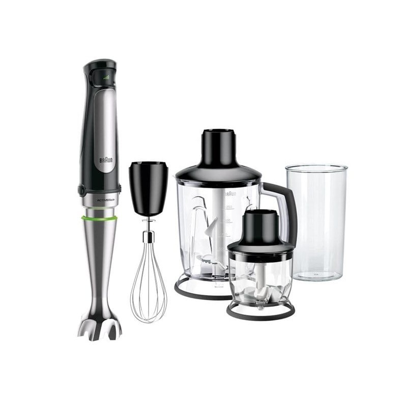 Braun MultiQuick 7 MQ 7045X 1.25 L Immersion blender 1000 W Black, Stainless steel