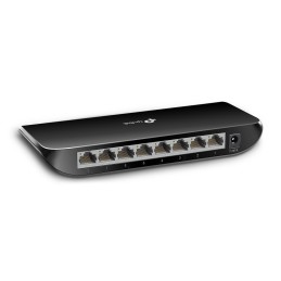 TP-Link TL-SG1008D Non-géré Gigabit Ethernet (10 100 1000) Noir