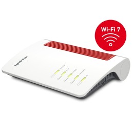 Box 5690 router inalámbrico 2.5 Gigabit Ethernet Doble banda (2,4 GHz   5 GHz) Rojo, Blanco