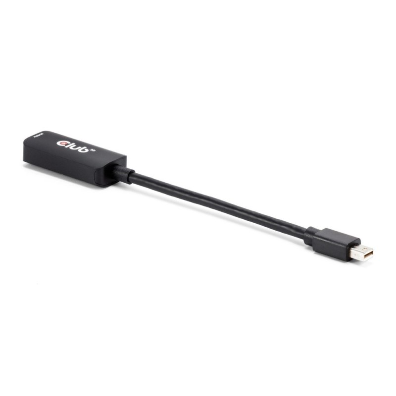 CLUB3D CAC-1188 câble vidéo et adaptateur 0,09 m Mini DisplayPort HDMI Noir