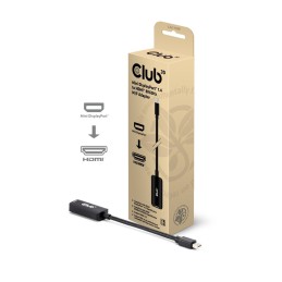 CLUB3D CAC-1188 adaptador de cable de vídeo 0,09 m Mini DisplayPort HDMI Negro