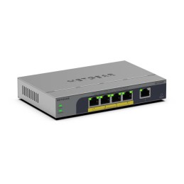 NETGEAR GS105EP Non-géré Gigabit Ethernet (10 100 1000) Connexion Ethernet, supportant l'alimentation via ce port (PoE) Gris