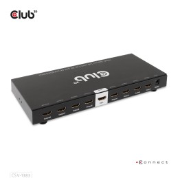 CLUB3D CSV-1383 video splitter HDMI 8x HDMI