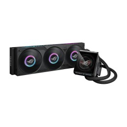 ASUS ROG Strix LC IV 360 ARGB LCD Processor All-in-one liquid cooler 4.72" (12 cm) Black