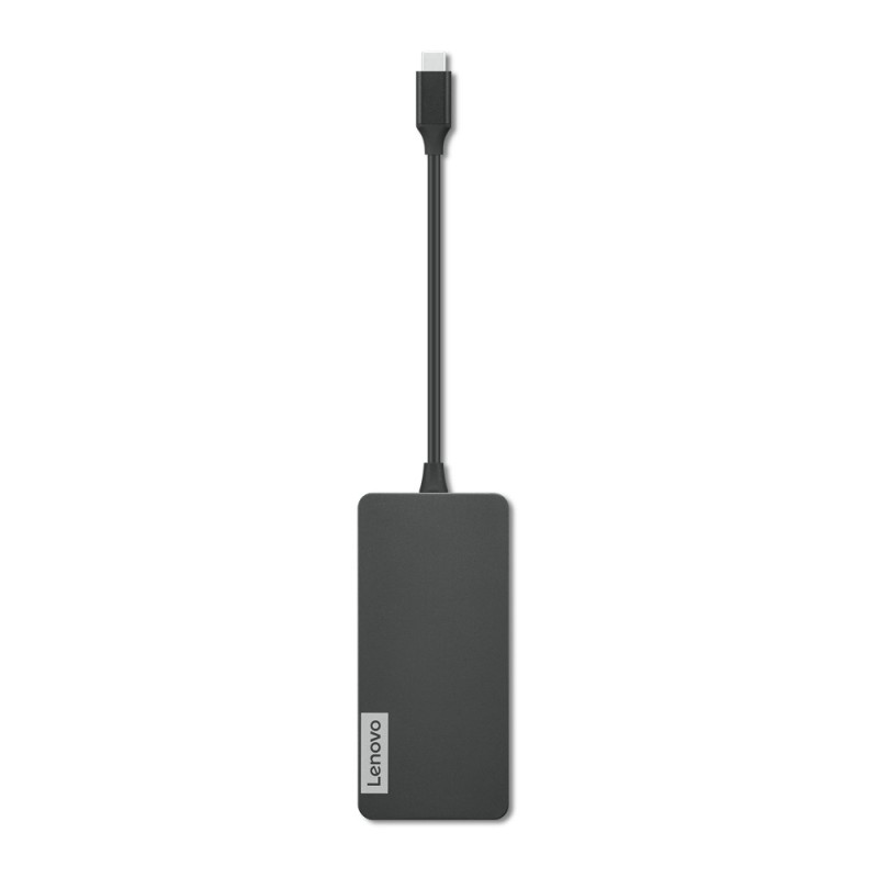 Lenovo GX90T77924 laptop dock port replicator Wired USB 3.2 Gen 1 (3.1 Gen 1) Type-C Gray