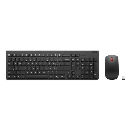 Lenovo 4X31R64484 keyboard Mouse included Office RF Wireless Spanish Black