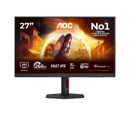 AOC G4 Q27G4ZR computer monitor 27" 2560 x 1440 pixels Quad HD LED Black, Red