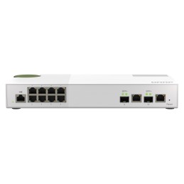 QNAP QSW-M2108-2C switch di rete Gestito L2 2.5G Ethernet (100 1000 2500) Grigio, Bianco