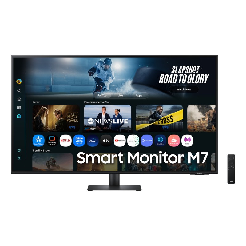 Samsung M7 M70F computer monitor 43" 3840 x 2160 pixels 4K Ultra HD LCD Black