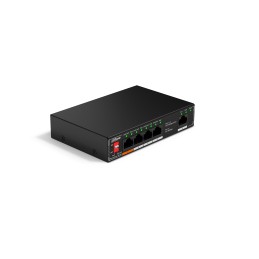 Dahua Technology PoE SF1005P Unmanaged L2 Fast Ethernet (10 100) Power over Ethernet (PoE) Black