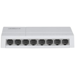 Dahua Technology PoE DH-SF1008L Unmanaged Fast Ethernet (10 100) Power over Ethernet (PoE) Desktop Hellgrau