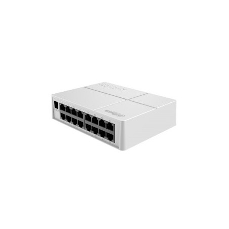 Dahua Technology SF1016L commutateur réseau Non-géré L2 Fast Ethernet (10 100) Montage sur le bureau ou sur le mur Gris