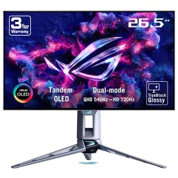 ASUS ROG Swift OLED PG27AQWP-W Monitor PC 67,3 cm (26.5") 2560 x 1440 Pixel Quad HD LCD Argento