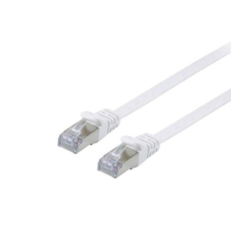 Equip 607616 cavo di rete Bianco 10 m Cat6a U FTP (STP) Piatto