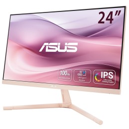 ASUS VU249CFE-P écran plat de PC 60,5 cm (23.8") 1920 x 1080 pixels Full HD LCD Rose