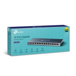 TP-Link TL-SG116 Unmanaged Gigabit Ethernet (10 100 1000) Black