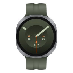 Samsung Galaxy Watch9 3,81 cm (1.5") AMOLED 44 mm Numérique 480 x 480 pixels Écran tactile Argent Wifi GPS (satellite)