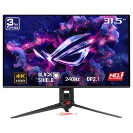 ASUS ROG Swift OLED PG32UCDM3 pantalla para PC 80 cm (31.5") 3840 x 2160 Pixeles 4K Ultra HD QD-OLED Negro