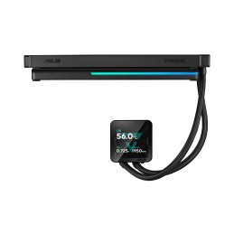 ASUS PRIME LC II 360 ARGB LCD Prozessor All-in-One-Flüssigkeitskühler 12 cm Schwarz 1 Stück(e)