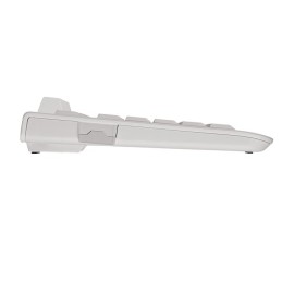 CHERRY KC 1000 SC tastiera Universale USB AZERTY Belga Bianco