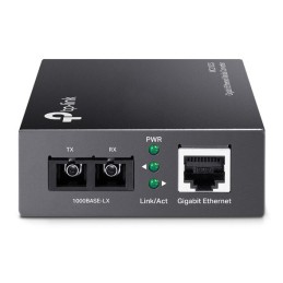 TP-Link MC210CS convertidor de medio 1000 Mbit s 1310 nm Monomodo Negro