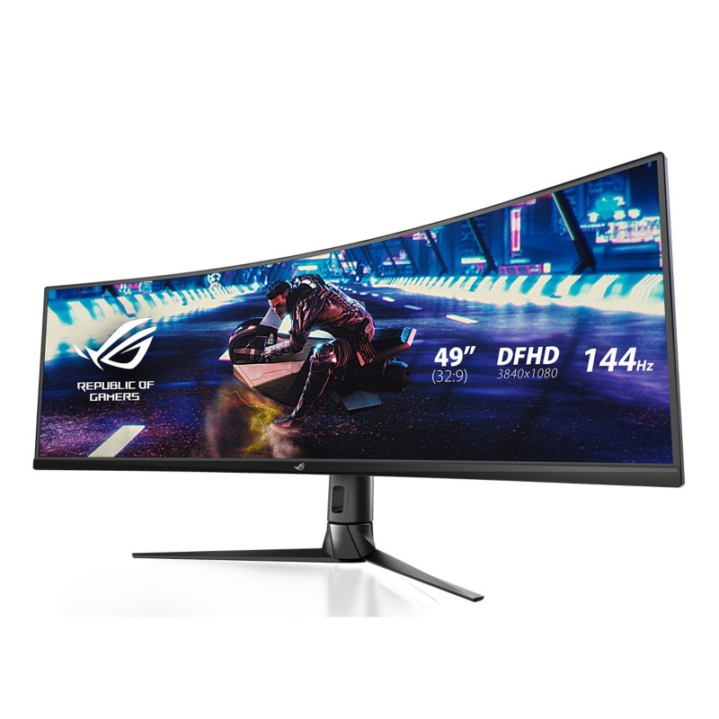ASUS ROG Strix XG49VQ Computerbildschirm 124,5 cm (49") 3840 x 1080 Pixel UltraWide Full HD LED Schwarz