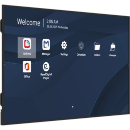 Viewsonic CDE9831-1C visualizzatore di messaggi Pannello piatto per segnaletica digitale 2,49 m (98") LCD Wi-Fi 500 cd m² 4K
