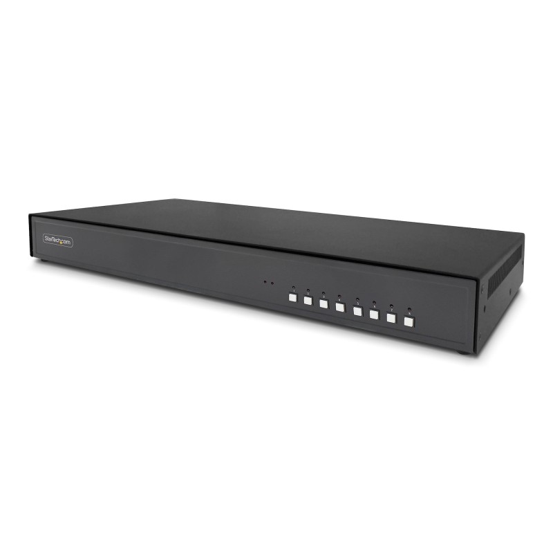 StarTech.com 8-Port DisplayPort Secure KVM Switch, 4K 60Hz, NIAP 4.0 Zertifizierter Desktop KVM Umschalter für 8 PCs und 1