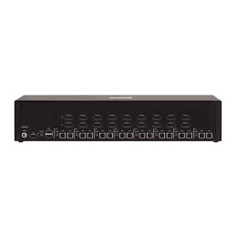StarTech.com Switch KVM Sécurisé à 8 Ports pour Deux Écrans, DisplayPort, 4K 60 Hz, KVM de Bureau NIAP 4.0, Boîtier Métallique,