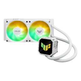 ASUS TUF GAMING LC III 240 ARGB WHT Processeur Refroidisseur de liquide tout-en-un 12 cm Blanc