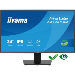 iiyama ProLite X2492HSU-B1 Computerbildschirm 60,5 cm (23.8") 1920 x 1080 Pixel Full HD LED Schwarz