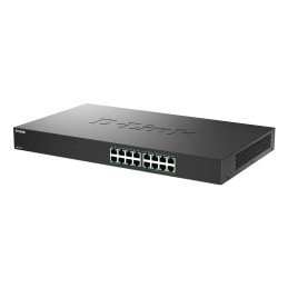 D-Link DMS-1016 Unmanaged L2+ 2.5G Ethernet (100 1000 2500) Schwarz